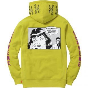 Supreme x Thrasher Boyfriend Hooded Sweatshirt