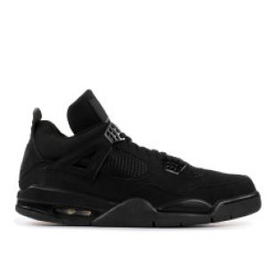 Air Jordan 4 Retro "black Cat" Air Jordan 308497 002 black/black light graphite | Flight Club