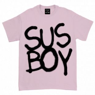 Lil Peep x Sus Boy Limited Edition Pink Tee