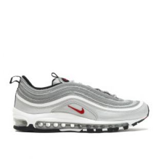 Air Max 97 "silver Bullet"  - metallic silver/varsity red