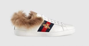 Gucci Baskets Ace avec laine
