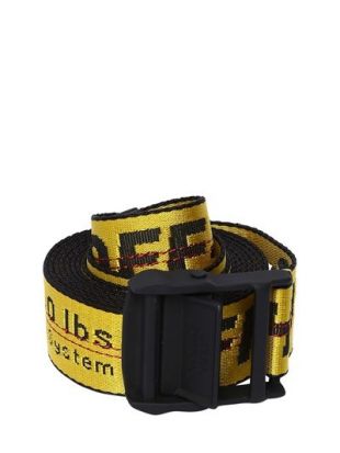 Off-White belt "INDUSTRIAL" yellow