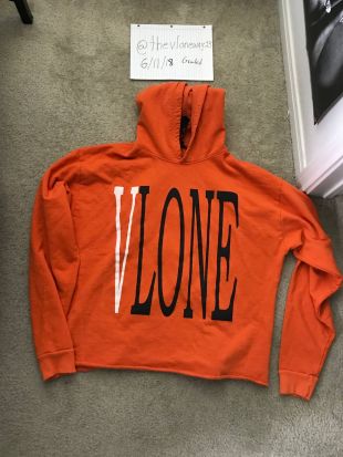 vlone - Vlone Vlone Logo Hoodie Size L $315