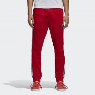 Adidas - adidas SST Track Pants Red