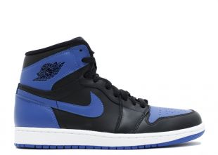 Air Jordan Nike AJ I 1 Retro Black Royal Blue (2013)