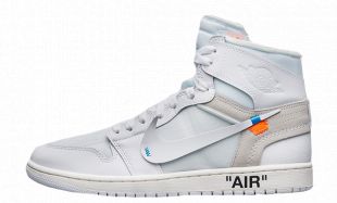 Air Jordan x Off White Nike AJ I 1 The Ten Part II White (2018)