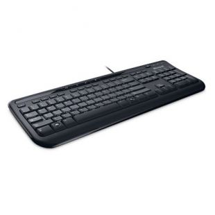 Microsoft Wired Keyboard 600 - Clavier filaire Noir AZERTY