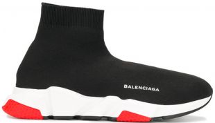 balenciaga speed trainer mens red