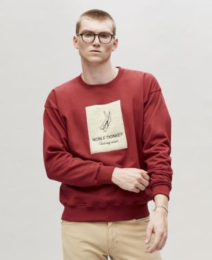 Sudadera ND Burdeos