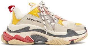Balenciaga Triple S Cream Yellow Red (W)