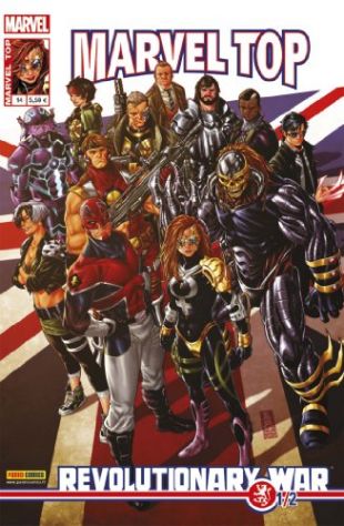 Marvel Top 14 : Revolutionary War 1 (Sur 2)