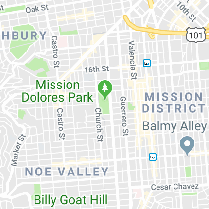 Dolores Park, San Francisco, Californie, États-Unis