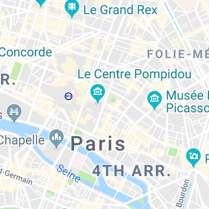 La Station Rambuteau, Rue Beaubourg, Paris, France