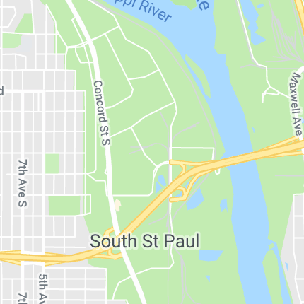 Map of South St.Paul, MN, Minnesota