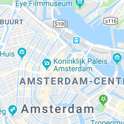 Logement près de la Beurs van Berlage Damrak (la bourse / ancienne gare) d'Amsterdam - Pays-Bas