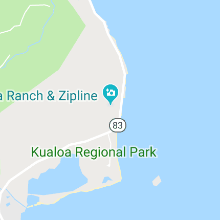 Kualoa Ranch & Zipline, Kamehameha Highway, Kaneohe, Hawaï, États-Unis