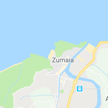 Playa de Zumaia, Itzurun Zuhaizbidea, Zumaia, Spain