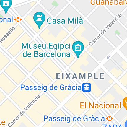Passeig de Gràcia, Barcelona, España