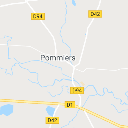 Prieuré de Pommiers, Le Bourg, Pommiers, France