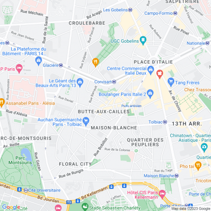 Les Cailloux, 58 Rue des cinq Diamants, Paris, France