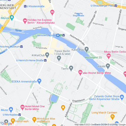 Kraftwerk Berlin, Köpenicker Straße, Berlin, Allemagne