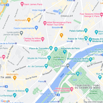 Place du Trocadéro, Paris, France