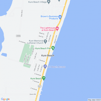 Jack Mackerels Island Grill, K Avenue, Kure Beach, Caroline du Nord, États-Unis