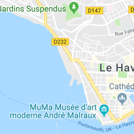 Le Havre Plage, Boulevard Albert 1er, Le Havre, France