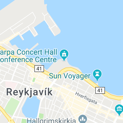 Salle de concert Harpa, de Reykjavik, Islande