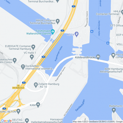 Köhlbrandbrücke, 21129 Hamburg, Germany
