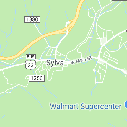 Sassy Frass, West Main Street, Sylva, Caroline du Nord, États-Unis