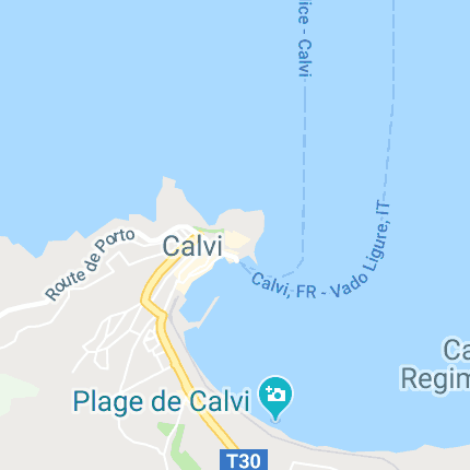 La Citadelle de Calvi, Haute ville, Calvi, Corse, France