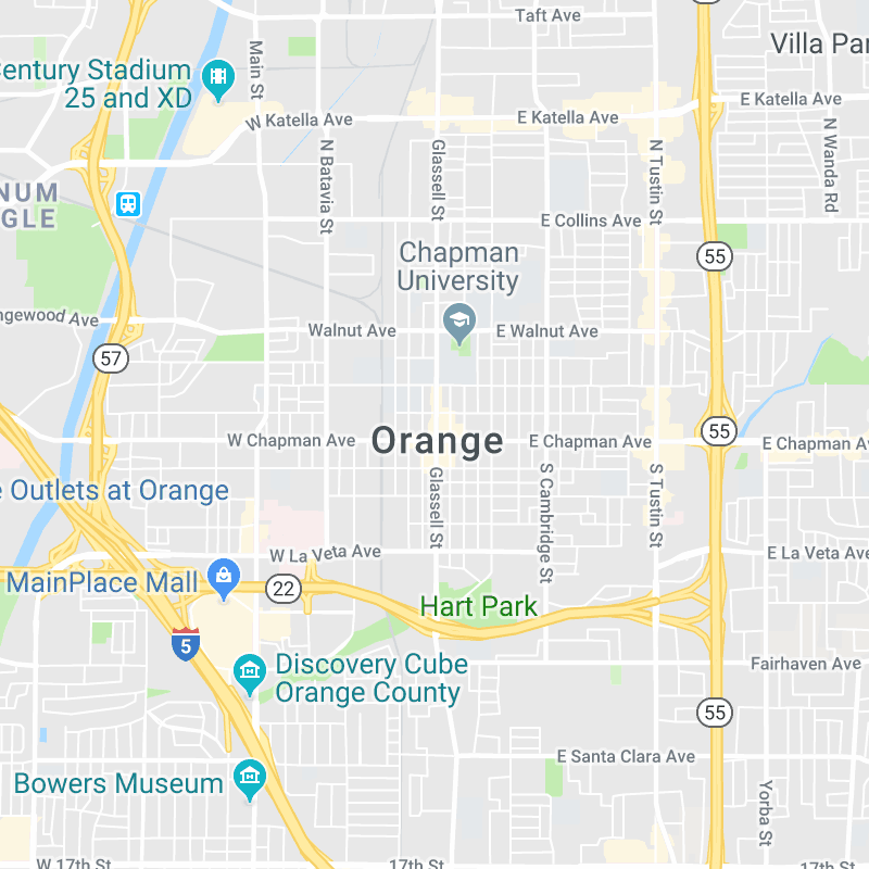 Old Towne Orange Map The Building That Hosts "The Butchery One-Hand" At The Corner Of Glassell  Street Orange, California In American Horror Story: Cult S07E01 | Spotern