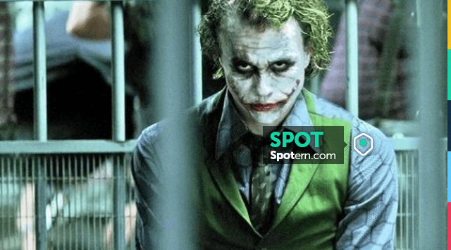 Batman The Dark Knight Heath Ledger Joker Cosplay Costume Hex MALE Shirt Only
