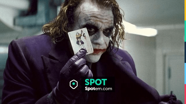Purple Leather worn by The Joker (Heath as seen in Batman: The Dark Knight | Spotern