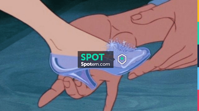 Shoes transparent Cinderella in the cartoon Cinderella | Spotern