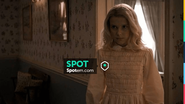 eleven with pink dress Stranger Things Millie Bobby Brown, Eleven, Season 1