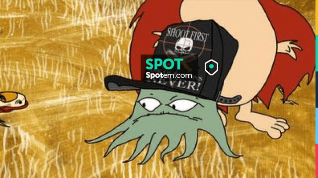 Shoot First Ask Questions Never hat of Early Cuyler as seen in Squidbillies