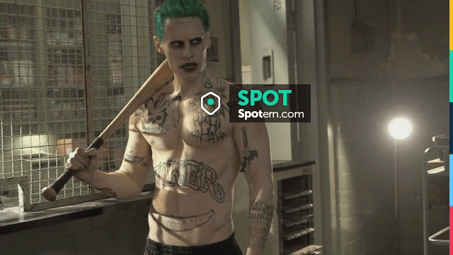 Tattoos Of The Joker Jared Leto In Suicide Squad Spotern