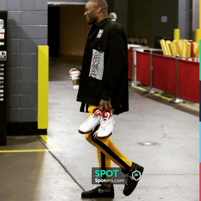 gå cilia Derive The pair of Air Force 1 '07 Virgil X Moma "Off White X MOMA" worn by PJ  Tucker on his account Instagram | Spotern