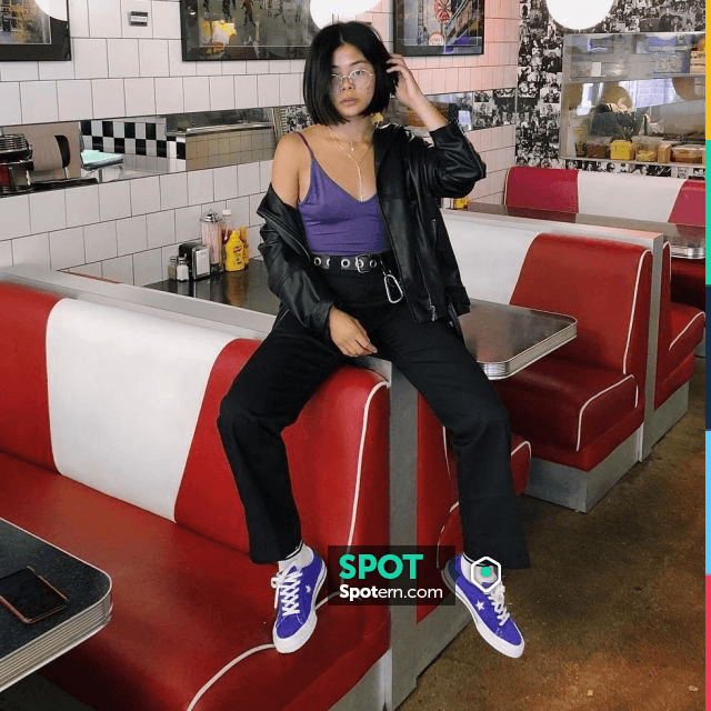 converse suede platform