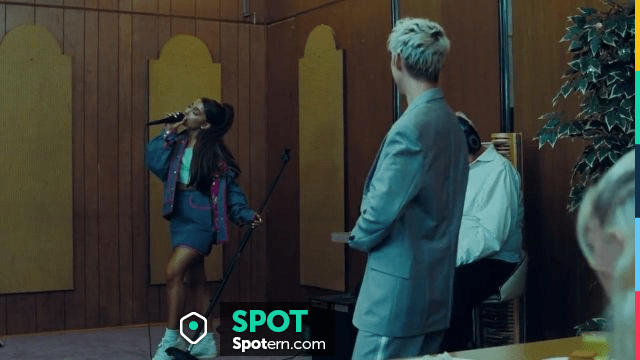 White Reebok Club C 85 Vintage worn by Ariana Grande in her video clip "Dance to this" ft. Troye Sivan | Spotern