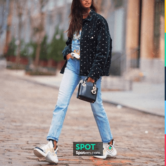 The white shoes Louis Vuitton LV Archlight worn by Gizele Oliveira