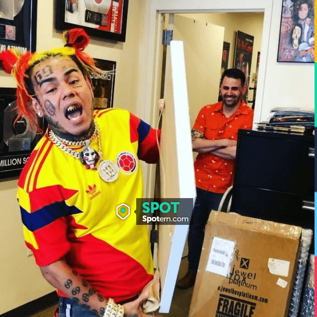 The Jersey Adidas Team Colombia Worn By Tekashi 6ix9ine On His