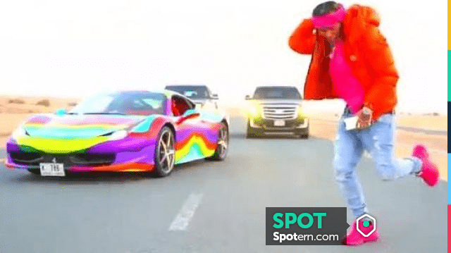 Pink Gucci sneakers worn by 6ix9ine in the music video "Stoopid" Bobby Shmurda | Spotern