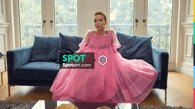 Molly Goddard Pink Tulle dress worn by Villanelle Jodie Comer in