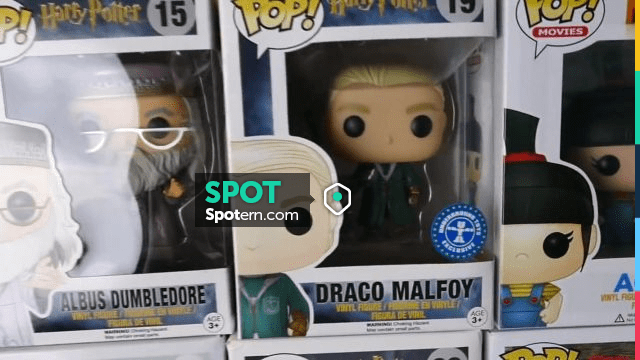 The funko pop Draco Malfoy Quidditch in Harry Potter Ptikouik in the video  MY ENTIRE COLLECTION OF FUNKO POP !!