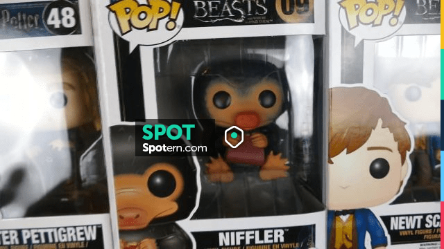 Lot De 3 Funko Pop Niffler Animaux Fantastiques #08 #09 #20 - Rare Sac Rouge Matagot GITD