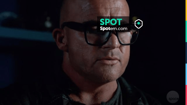 Black Eyeglasses worn by Mick Rory (Dominic Purcell) as seen in DC's ...