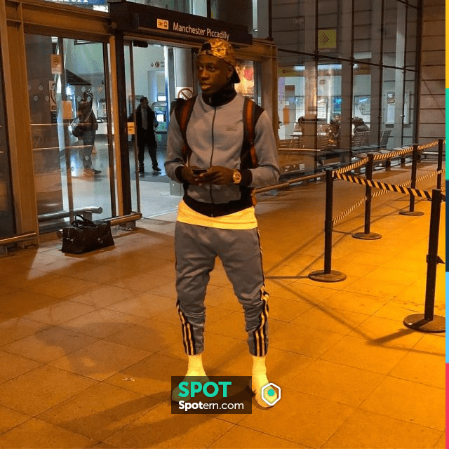 Louis Vuitton 3D Pocket Monogram Embossed Mid Layer worn by Benjamin Mendy  on his Instagram account @benmendy23